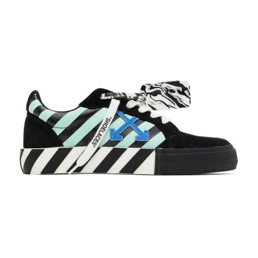 Off-White Vulcanized Diagonal Print Sneakers - 37